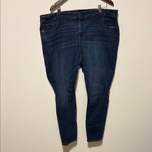 Old Navy Women's Dark Blue Skinny Jeans